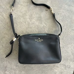 Kate spade black mini bag